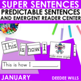 Building Winter Sentences Center with Predictable Simple S