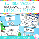 Building Words Snowman Edition | Print & Google Slides