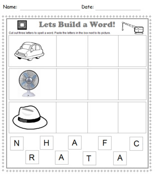 Preview of Building Words with Phonics 02