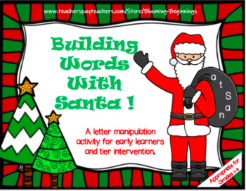 Preview of Building Words with Santa!