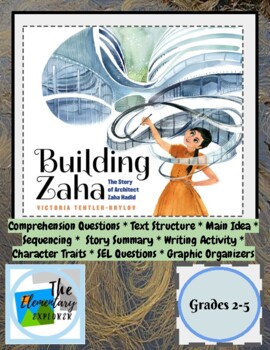 Preview of Building Zaha (Zaha Hadid) Book Study