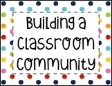 Building a Classroom Community