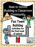 Building a Classroom Community, Fun Team Building Activities