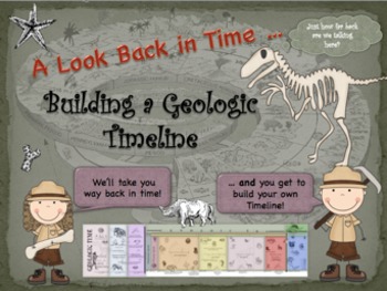 Preview of Building a Geologic Timeline / Distance Learning