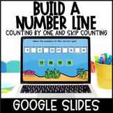 Digital Build A Number Line Activity | Google Slides