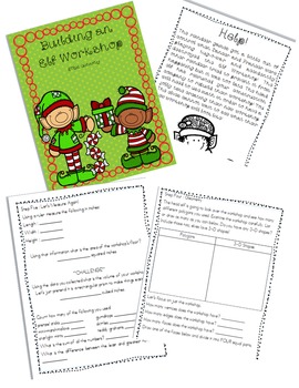 Preview of Building an Elf Workshop STEM ACTIVITY