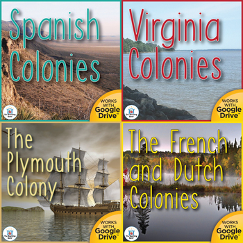 Preview of Building the First Colonies United States History Unit Bundle