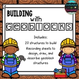 Building with Geoblocks: 3D Shapes Math Center