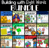 Building with Sight Words Literacy Centers for Kindergarte