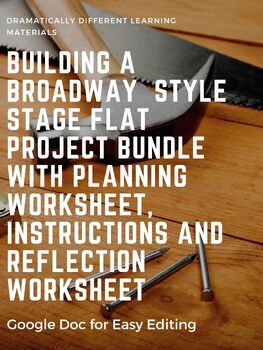 Preview of BuildingBroadwayStyleStageFlatStagecraft Theatre Project Bundle Instructions