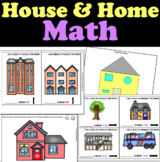 Buildings: House & Home Math Centers for 3K, Preschool, Pr