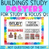 Buildings Study Posters for Creative Curriculum Teaching S