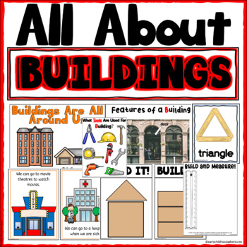 Preview of Buildings and Construction Centers for 3K, Preschool, Pre-K, & Kindergarten