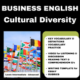 Business English: Navigating Cultural Diversity - Lesson Plan
