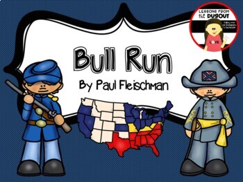 Preview of Bull Run Novel Study with STEM Activity