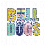 Bulldogs Sublimation/Bulldogs/Back to School/Football/Team