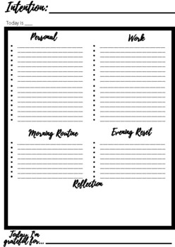 Bullet Journal Templates for Interactive Notebooks!