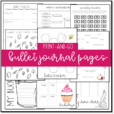 Bullet Journal Pages (Adorable Organization Tools!)