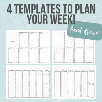 https://ecdn.teacherspayteachers.com/thumbitem/Bullet-Journal-Planner-Weekly-Spread-Templates-9530795-1683875457/original-9530795-2.jpg