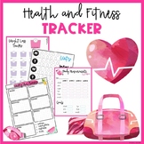 Bullet Journal Style Health and Fitness Tracker with Meal 