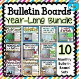 Monthly Bulletin Boards for a Year BUNDLE