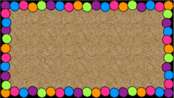 Bulletin Board Background Clipart by Language Artsy | TPT
