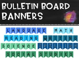 Bulletin Board Banner Headers {FREEBIE}