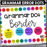 Bulletin Board Border Commonly Confused Words Bright Theme