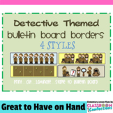 Bulletin Board Border - Detective Theme