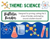 Bulletin Board Border Kit - Science Chemistry Design on Canva