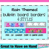 Bulletin Board Border - Rain Theme