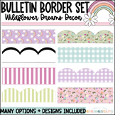 Bulletin Board Border Set | Wildflower Dreams Decor | Bull