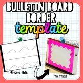 Bulletin Board Border Template