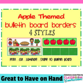 Bulletin Board Borders - Apple Theme