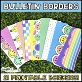 Bulletin Board Borders | Bulletin Board | Bright and Simple