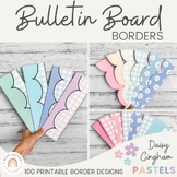 Bulletin Board Borders | Daisy Gingham Pastels Classroom Decor