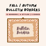 Bulletin Board Borders / Fall (Autumn) Thanksgiving Themed