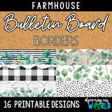 Bulletin Board Borders - Farmhouse Set