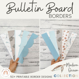 Bulletin Board Borders | Modern Ocean Classroom Decor