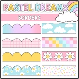 Bulletin Board Borders | Pastel Classroom Decor | Printable