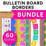 Bulletin Board Borders, Spanish Bilingual Dual Language Cl