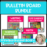 Bulletin Board Kit Bundle - Math, Writing, Science, RACE