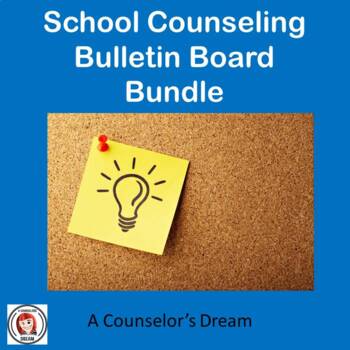 Preview of School Counseling Bulletin Board Bundle