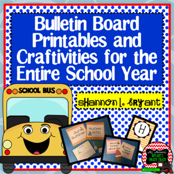 Bulletin Board Bundle for the Entire Year