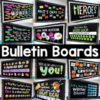 Preview of Bulletin Board Bundle for the Whole Year