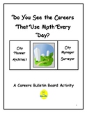 Bulletin Board: Careers & Math