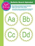Bulletin Board Circle Alphabet - Upper and Lower Case