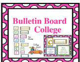 Bulletin Board- College. Ready to use! SALE