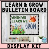 Bulletin Board Display Kit - Teacher Bulletin Board - Grow