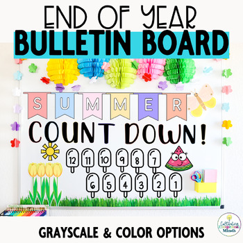 Preview of Bulletin Board End Of The Year Bulletin Board Summer End of year countdown